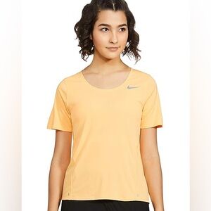 Nike Women's Peach Short Sleeve Running Tee